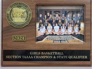 Girls Basketball Section 7AAAA Champion and State Qualifier